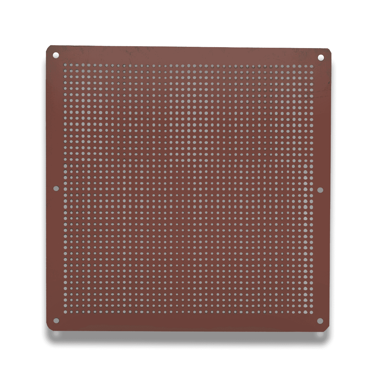 Large Brown Powder Coated Aluminium Vent Cover
