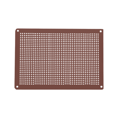 Medium Brown Powder Coated Aluminium Vent Cover