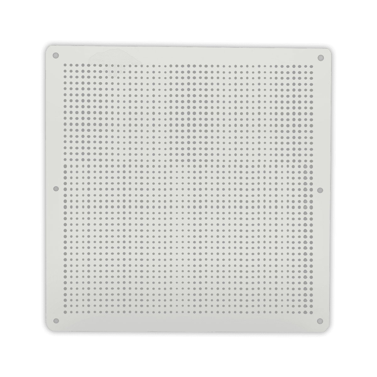 Large White Powder Coated Aluminium Vent Cover