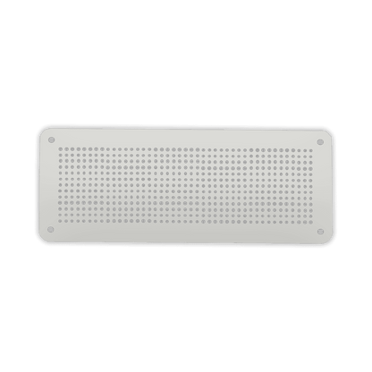 Small White Powder Coated Aluminium Vent Cover